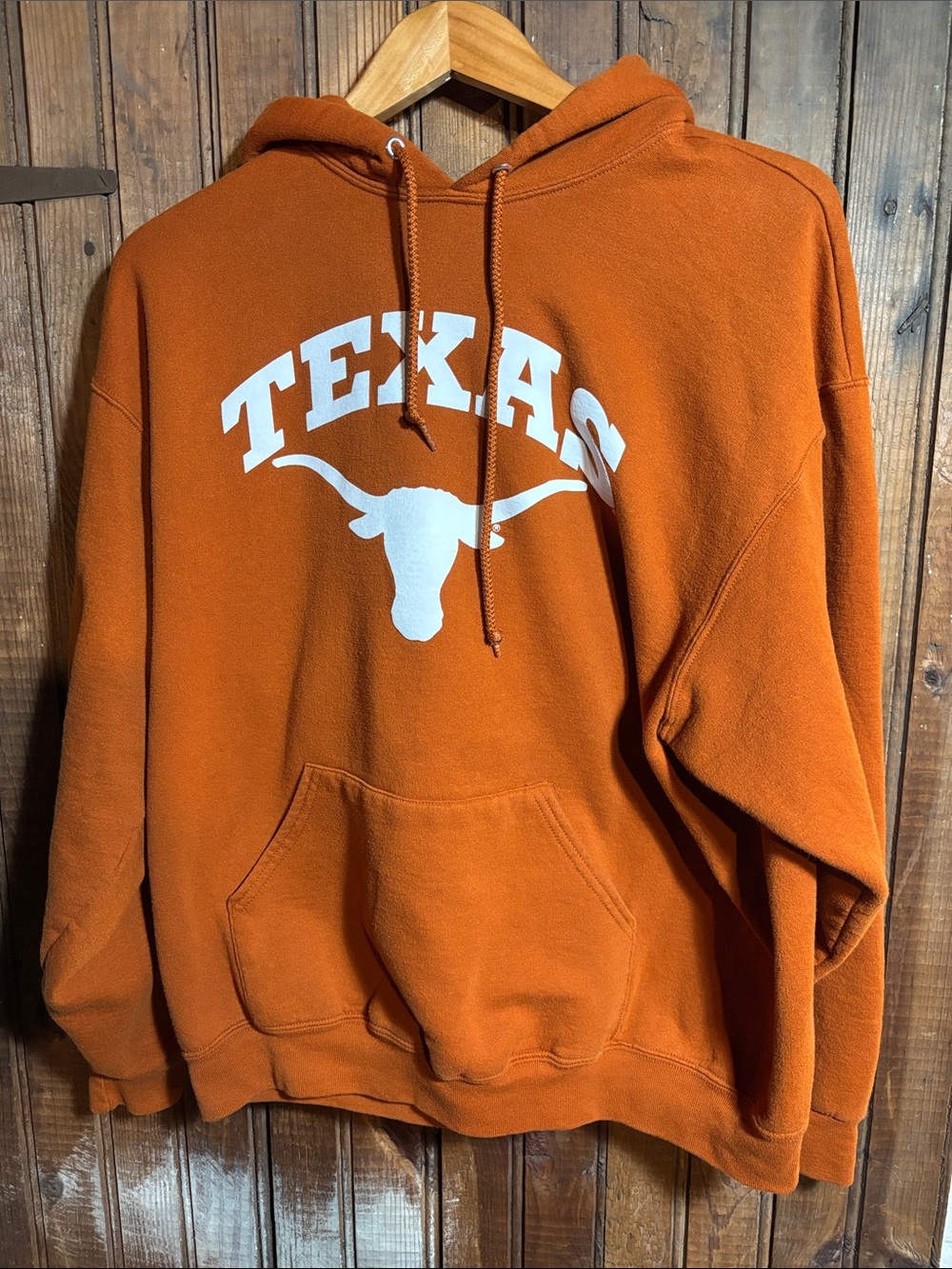 University of Texas Longhorns Orange Hooded Sweatshirt